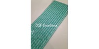 Multi Stripes Aqua Pattern  Paper Straw click on image to view different color option